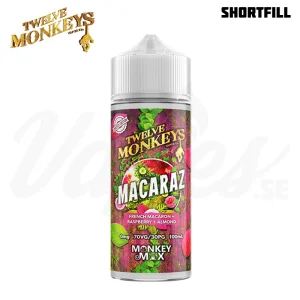 12 Monkeys – MacaRaz (100 ml, Shortfill)