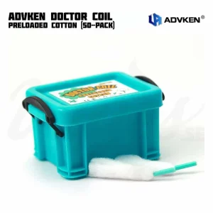 Advken Doctor Coil Preloaded Cotton (50-Pack) – Utgått