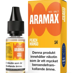 Aramax Salt – Peach Mango (10 ml, 14 mg Nikotinsalt)