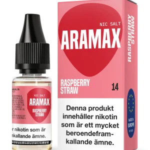 Aramax Salt – Raspberry Straw (10 ml, 14 mg Nikotinsalt)