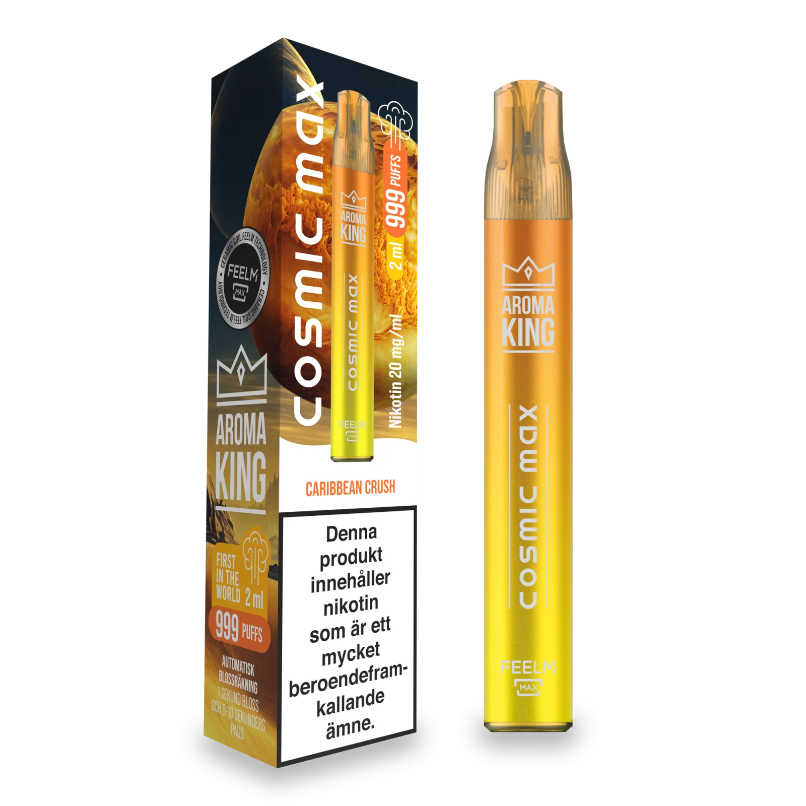 Aroma King – Cosmic Max – Caribbean Crush (20 mg, Disposable)
