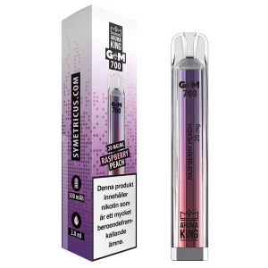 Aroma King – Gem Bar – Raspberry Peach (20 mg, Disposable)