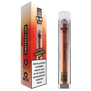 Aroma King – Gem Bar – Strawberry Bull (20 mg, Disposable)
