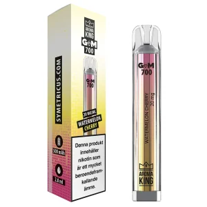 Aroma King – Gem Bar – Watermelon Cherry (20 mg, Disposable)