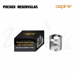 Aspire PockeX Reservglas (Silver metall)