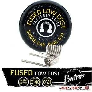 Bacterio – Handgjord Coils (2-pack)