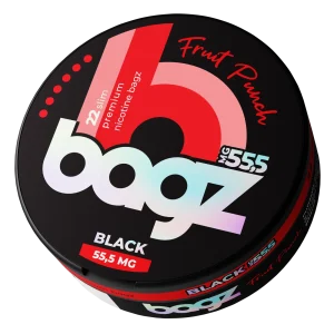 Bagz – Fruit Punch Black – Slim (38,1 mg/portion)