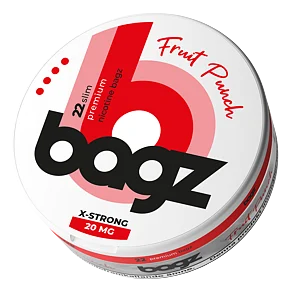 Bagz – Fruit Punch X-Strong – Slim (14,2 mg/portion)