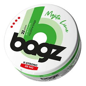 Bagz – Mojito Lime X-Strong – Slim (14,2 mg/portion)