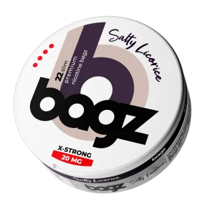 Bagz – Salty Licorice X-Strong – Slim (14,2 mg/portion)