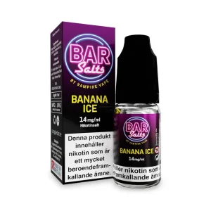 Banana Ice från Bar Salts (10ml, 14mg, Nikotinsalt)