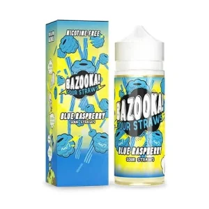 BAZOOKA SOUR STRAWS – BLUE RASPBERRY