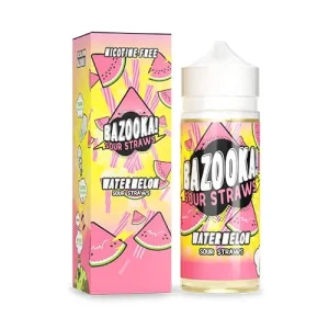 BAZOOKA SOUR STRAWS – WATERMELON