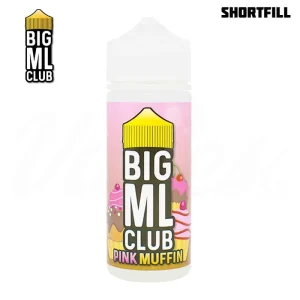 Big ML Club – Pink Muffin (100 ml, Shortfill) – Utgått