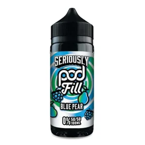 Blue Pear 50/50 från Seriously Pod Fill (100ml, Shortfill)