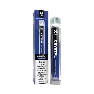 Blue Raspberry från Crystal Mesh (2ml, 20mg, Engångsvape)