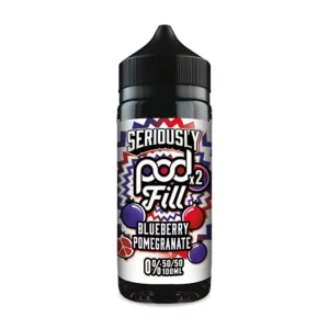 Blueberry Pomegranate 50/50 från Seriously Pod Fill (100ml, Shortfill)