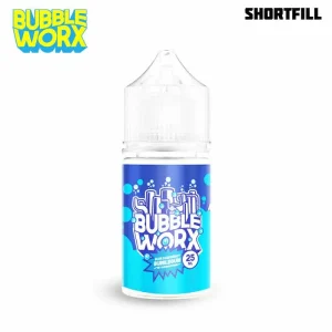 Bubbleworx – Blue Raspberry Bubblegum (25 ml, Shortfill) – Utgått