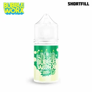 Bubbleworx – Spearmint Bubblegum (25 ml, Shortfill) – Utgått