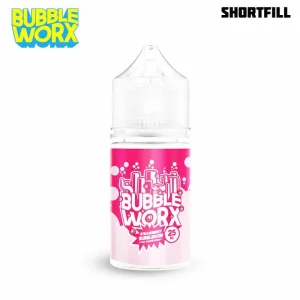 Bubbleworx – Strawberry Bubblegum (25 ml, Shortfill) – Utgått