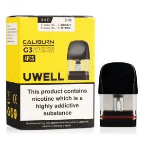 Caliburn G3 Pods från Uwell (4-pack, 2ml)