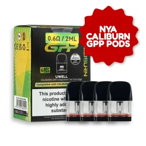 Caliburn GPP Pods från Uwell (4-pack, 2ml)