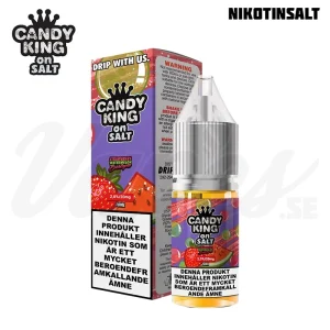Candy King on Salt – Strawberry Watermelon Bubblegum (10 ml, 20 mg Nikotinsalt)