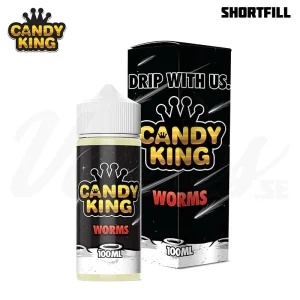 Candy King – Sour Worms (100 ml, Shortfill)