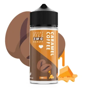 Caramel Coffee från eSmokes Juice (100ml Shortfill)