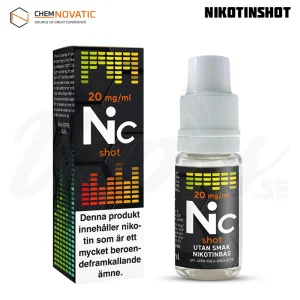 Chemnovatic – Nikotinshot 50VG/50PG (10 ml, 20 mg)