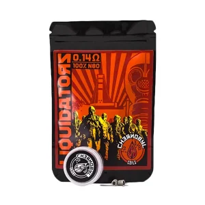 Chernobyl Liquidators RBA Dual Coil i Ni80 från Charro Coils (2-pack)