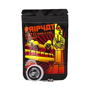 Chernobyl Pripyat RBA Single Coil i Ni80 från Charro Coils (2-pack)
