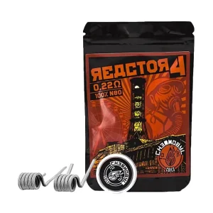 Chernobyl Reactor 4 RBA Single Coil i Ni80 från Charro Coils (2-pack)