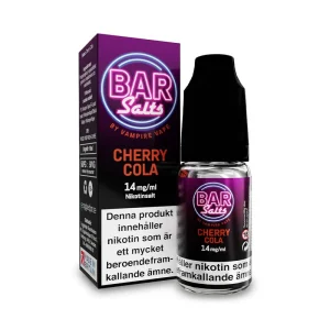Cherry Cola från Bar Salts (10ml, 14mg, Nikotinsalt)