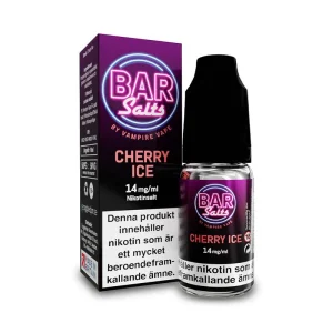 Cherry Ice från Bar Salts (10ml, 14mg, Nikotinsalt)