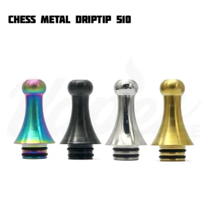 Chess Metal Driptip (510)
