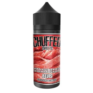 Chuffed Sweets – Strawberry Belts (100 ml, Shortfill)