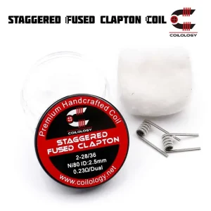 Coilology Staggered Fused Clapton Coil (2 st)
