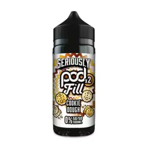 Cookie Dough 50/50 från Seriously Pod Fill (100ml, Shortfill)