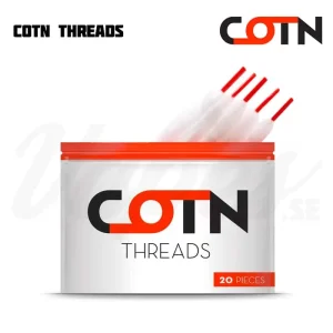 COTN Threads (3 mm, 20-pack, Bomull) – Utgått
