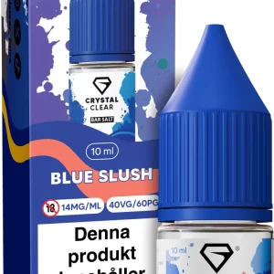 Crystal Clear – Blue Slush (10 ml, 14 mg Nikotinsalt)