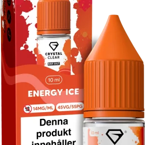 Crystal Clear – Energy Ice (10 ml, 14 mg Nikotinsalt)