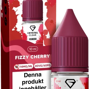 Crystal Clear – Fizzy Cherry (10 ml, 14 mg Nikotinsalt)