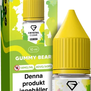 Crystal Clear – Gummy Bear (10 ml, 14 mg Nikotinsalt)