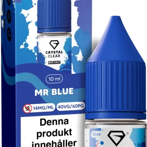 Crystal Clear – Mr Blue (10 ml, 14 mg Nikotinsalt)