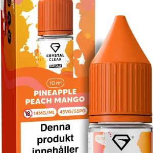 Crystal Clear – Pineapple Peach Mango (10 ml, 14 mg Nikotinsalt)