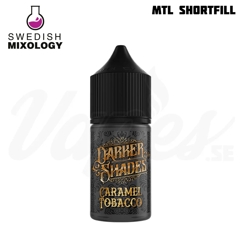 Darker Shades – Caramel Tobacco (10 ml, MTL Shortfill)