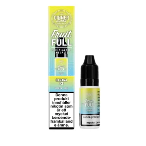 Dinner Lady Bar Salts – Banana Ice (10 ml, 14 mg, Nikotinsalt)