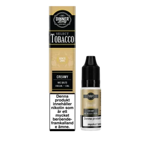 Dinner Lady Bar Salts – Creamy Tobacco (10 ml, 14 mg, Nikotinsalt)
