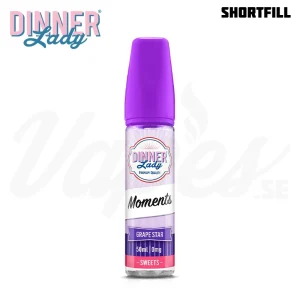 Dinner Lady – Grape Star (Moments) (50 ml, Shortfill)